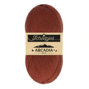 Scheepjes Arcadia Solid 812 Mahogany