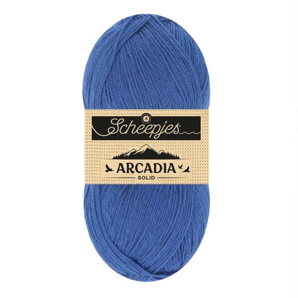 1744-820-1 Scheepjes Arcadia Solid 820 Blueberry