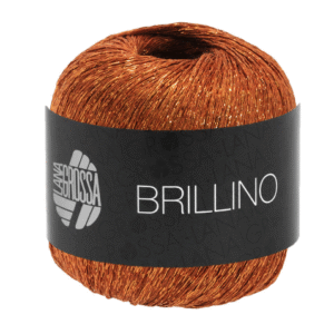 Lana Grossa Brillino 01 Koperrood