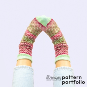 Jade Lattice Socks