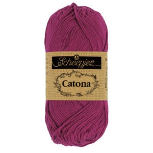 Scheepjes Catona 128 Tyrian Purple