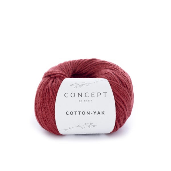 Katia Cotton Yak 105 Rood