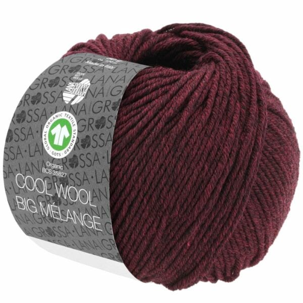 LG Cool Wool Big Melange 219 Bordeaux