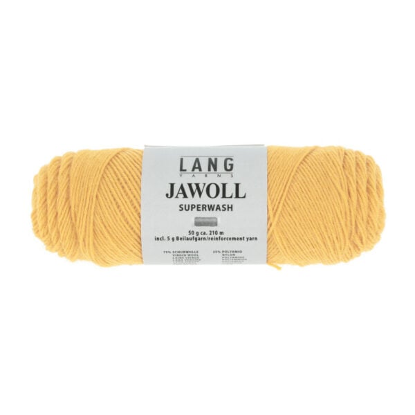 Lang Yarns Jawoll 249 donkergeel