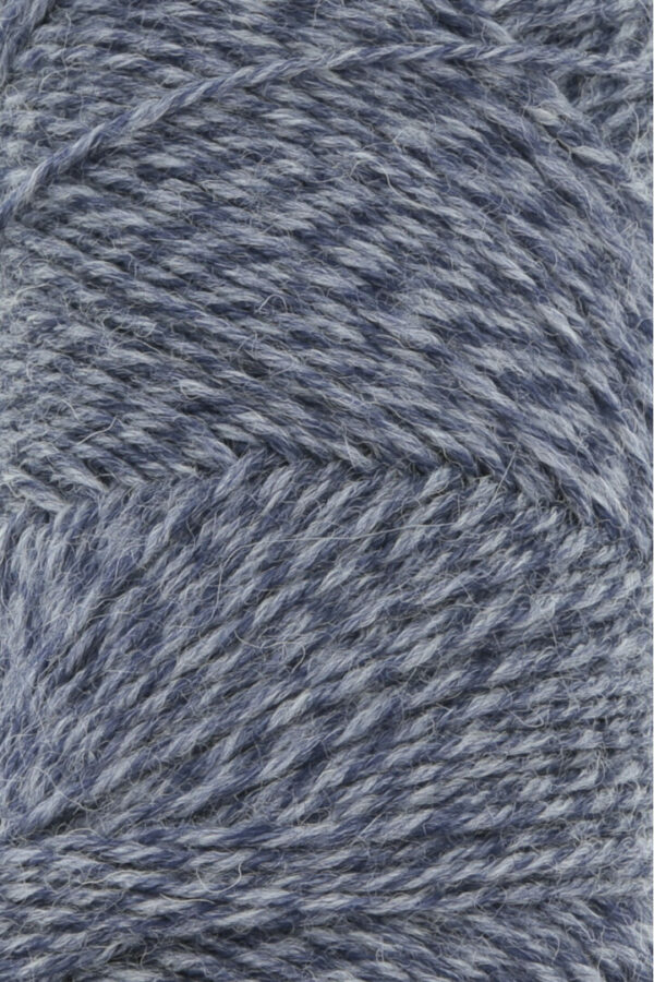 Lang Yarns Jawoll 258 jeansblauw blauw