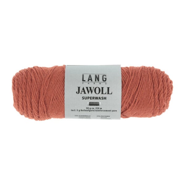 Lang Yarns Jawoll 275 bruin oranje