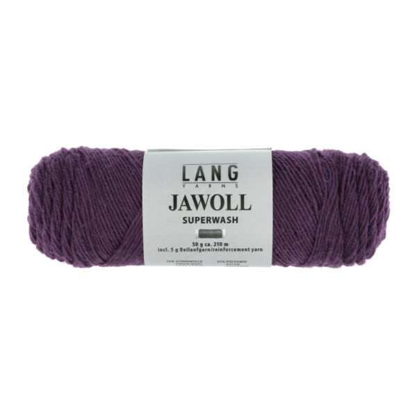 Lang Yarns Jawoll 280 donker paars