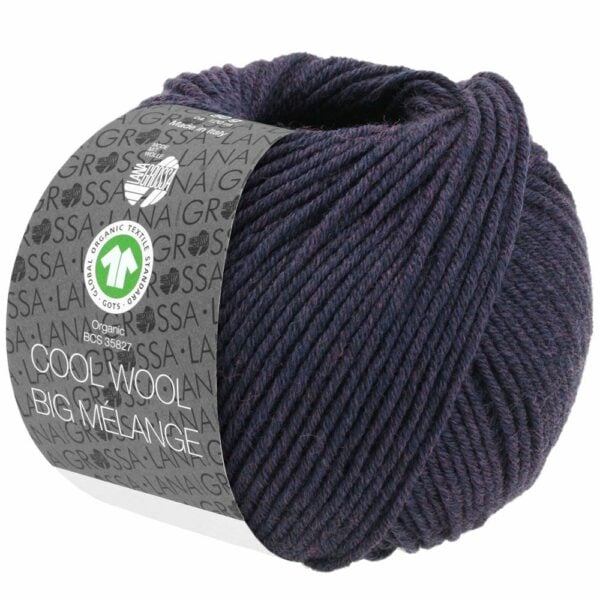 LG Cool Wool Big Melange 202 Aubergine