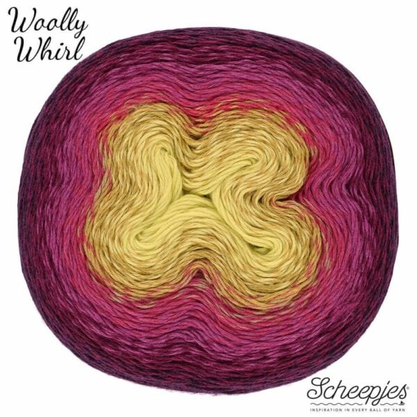 Scheepjes Woolly Whirl 478 Crème Anglaise Centre