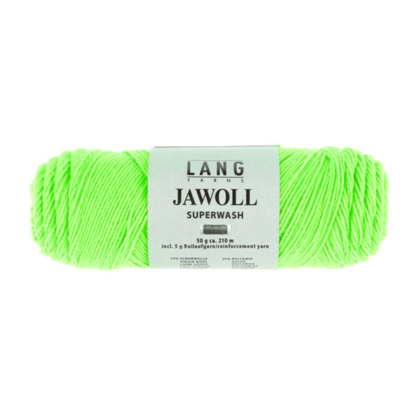 Lang Yarns Jawoll 316 neon groen