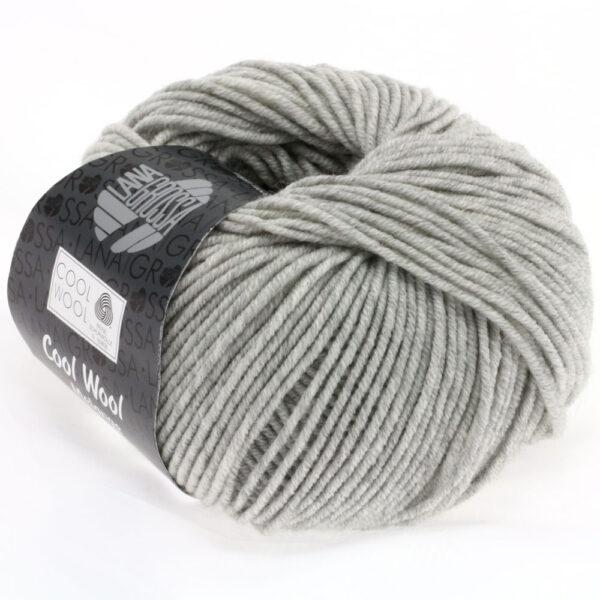 Lana Grossa Cool Wool Melange 0443 Licht grijs