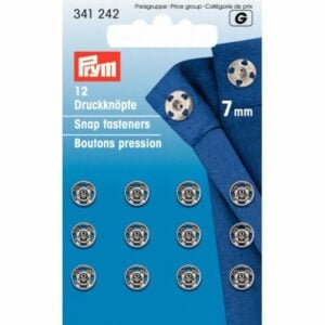 Prym Aannaai drukknopen 07mm zilver