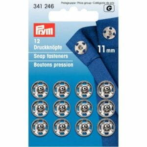 Prym Aannaai Drukknopen 11mm Zilver