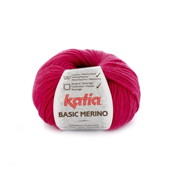 Katia Basic Merino 40 Licht Fuchsia