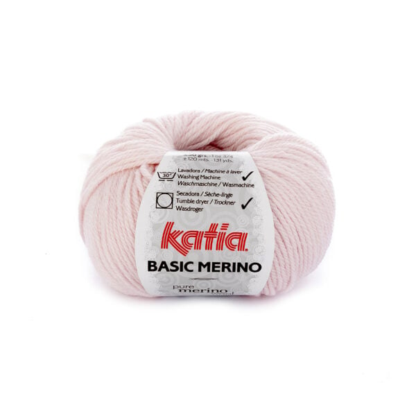 Katia Basic Merino 62 Licht Roze