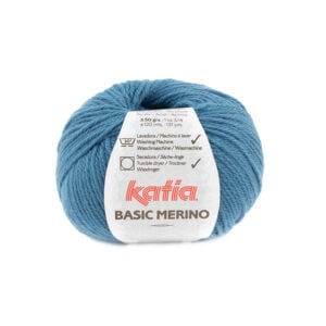 Katia Basic Merino 81 Groenblauw