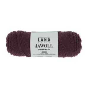 Lang Yarns Jawoll 390 donker aubergine