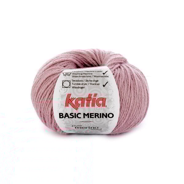 Katia Basic Merino 69 Donker Bleekrood