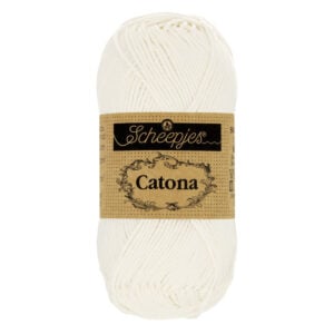 Scheepjes Catona 105 Bridal White