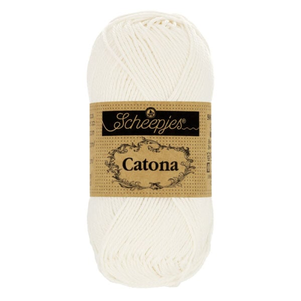 Scheepjes Catona 105 Bridal White