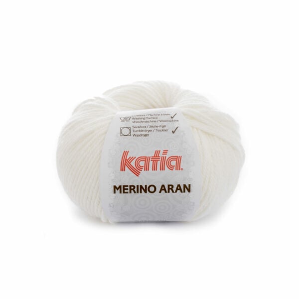 Katia Merino Aran 03 Ecru