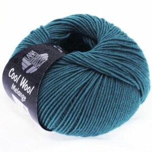 Lana Grossa Cool Wool Melange 7110 Petrol