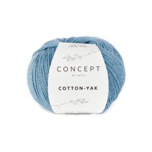 Katia Cotton Yak 124 Licht Blauw