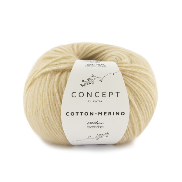 Katia Cotton Merino 136 Medium Beige
