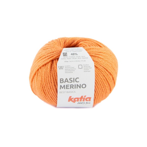 Katia Basic Merino 92 Pastel oranje