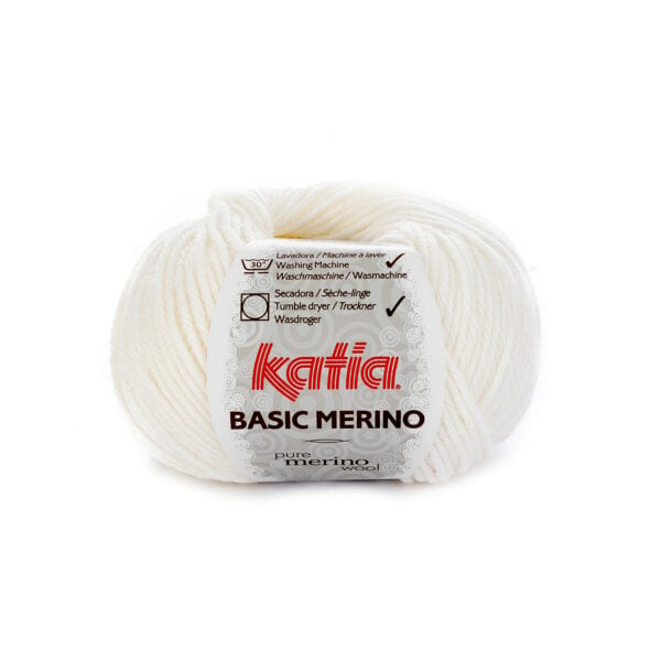 Katia Basic Merino 01 Wit