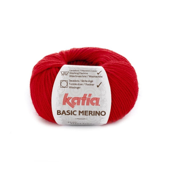 Katia Basic Merino 04 Rood