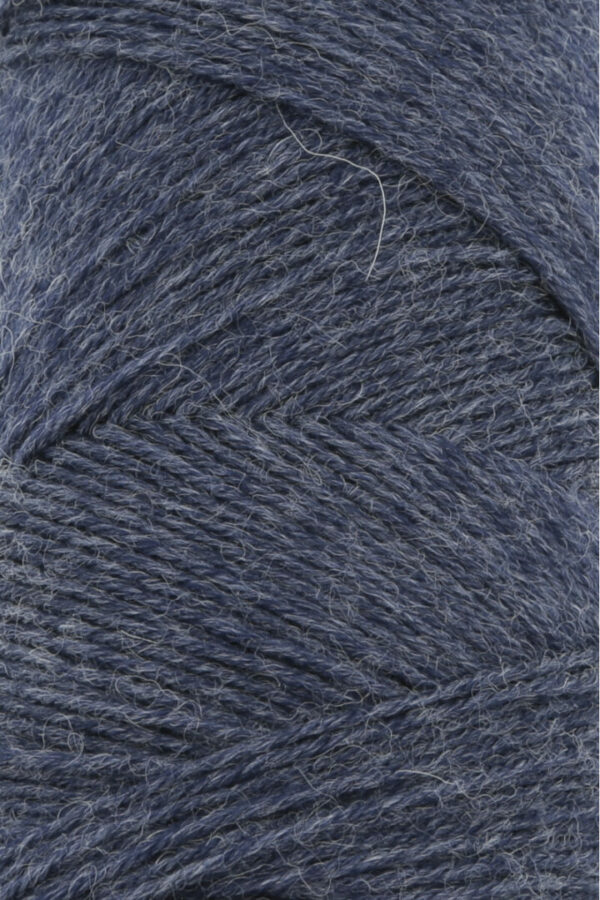 Lang Yarns Jawoll 069 Blauw Grijs gemêleerd