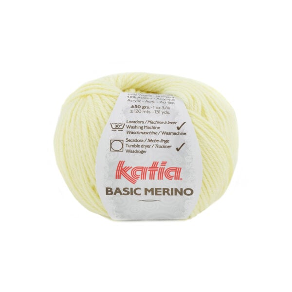 Katia Basic Merino 84 Zacht Geel