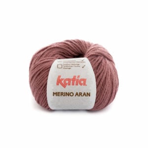 Katia Merino Aran 84 Donker Bleekrood