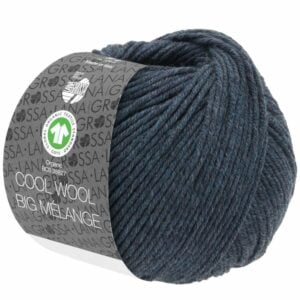 LG Cool Wool Big Melange 211 Zwartblauw