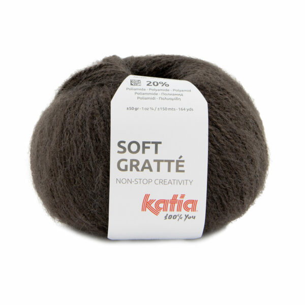 Katia Soft Gratte 85 Donkerbruin