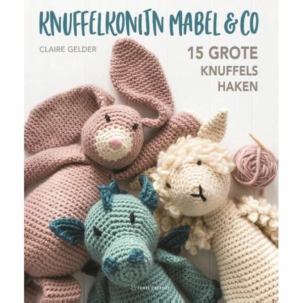 Knuffelkonijn Mabel en Co