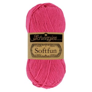 Scheepjes Softfun 2495 Hot Pink