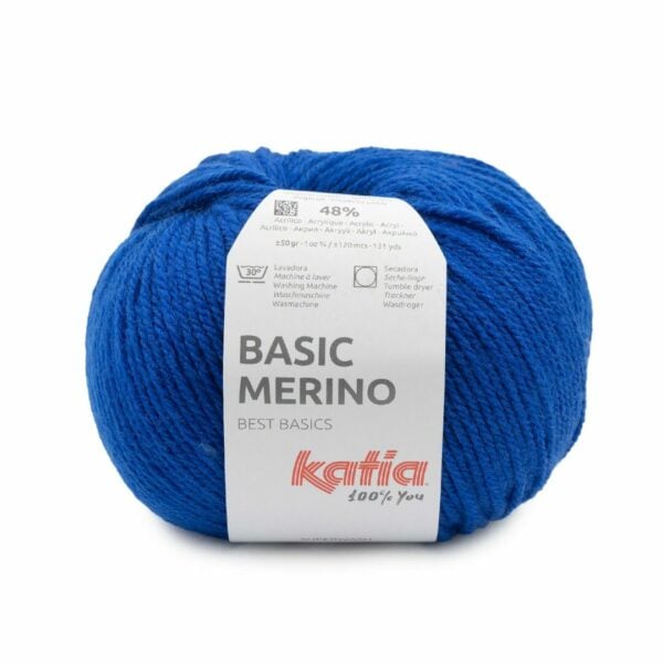 Katia Basic Merino 94 Ultramarijn blauw