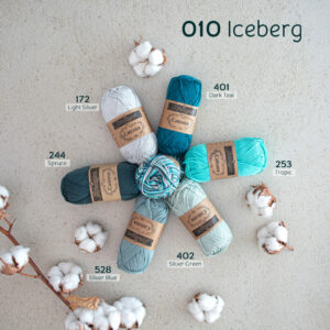 Scheepjes Catona Inspiratie Pakket 010 Iceberg