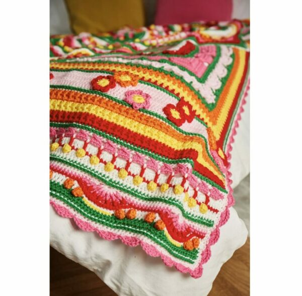 Enigma blanket Colourcrafter garenpakket