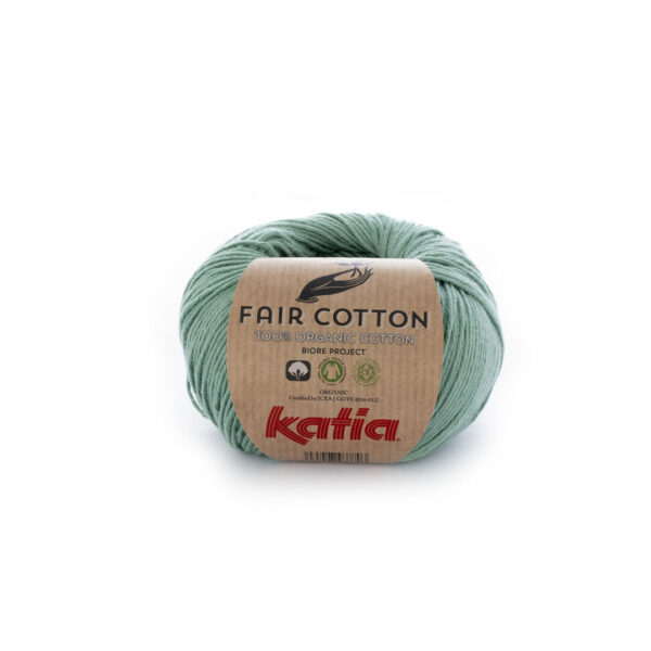 Katia Fair Cotton 17 Mintgroen