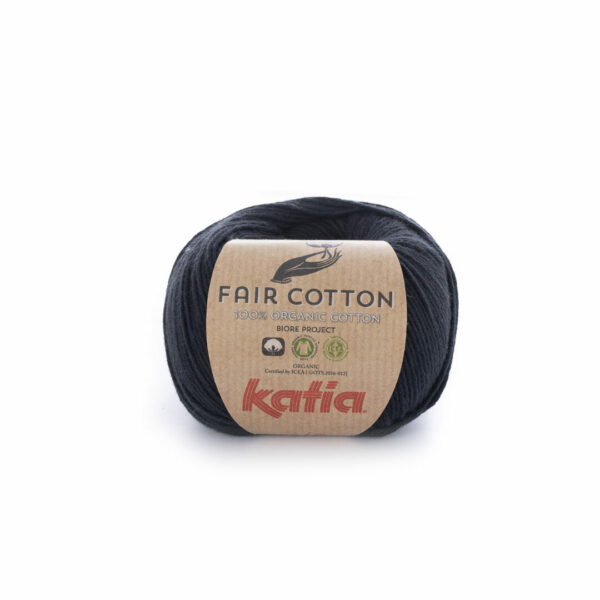 Katia Fair Cotton 02 Zwart