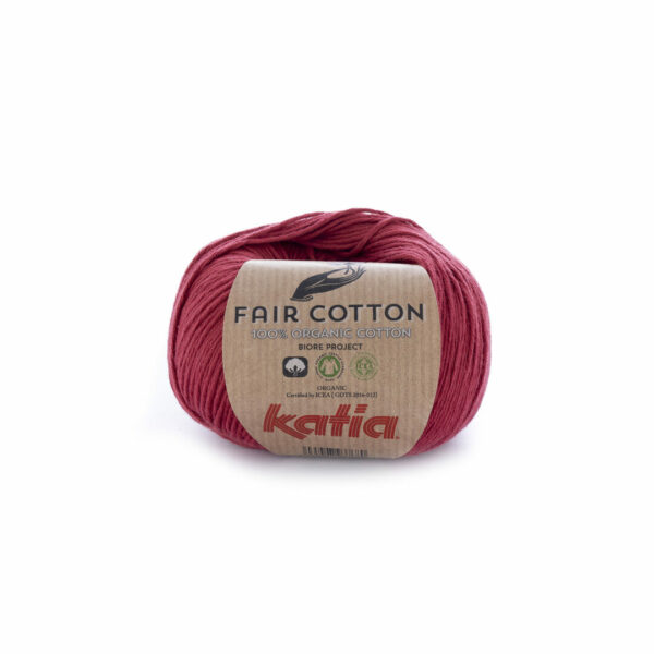 Katia Fair Cotton 27 Wijnrood