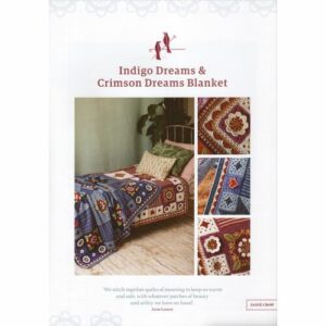Indigo Blanket patroon