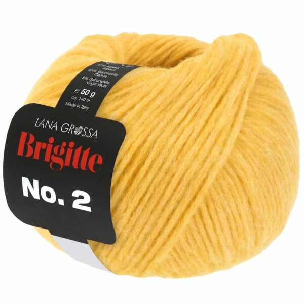 Lana grossa Brigitte Nr 2 kl 057 Geel
