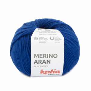 Katia Merino Aran 99 Ultramarijn blauw