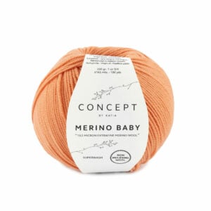 Katia Merino Baby 152 Zalm oranje