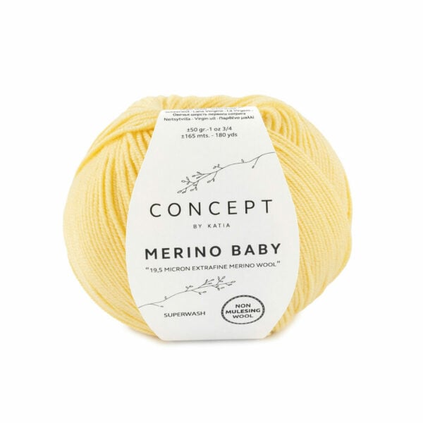 Katia Merino Baby 037 Geel