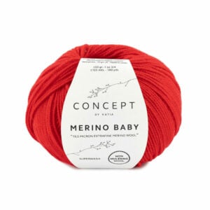 Katia Merino Baby 004 Rood